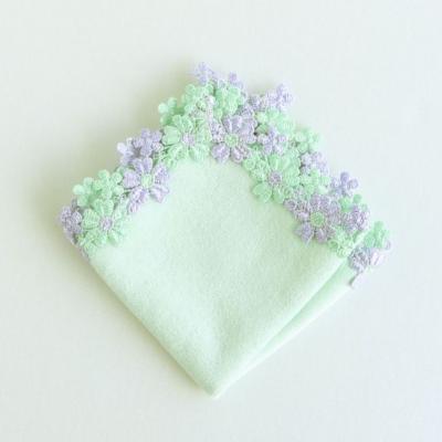 近澤蕾絲特賣會限定系列日本製花花刺繡今治方巾 原價469特價(VIP下標限定請勿自行下單)