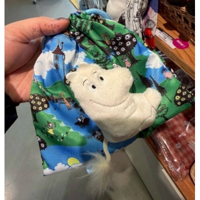 Moomin嚕嚕米半立體絨毛束口袋 原價599特價450(VIP下標限定請勿自行下單)