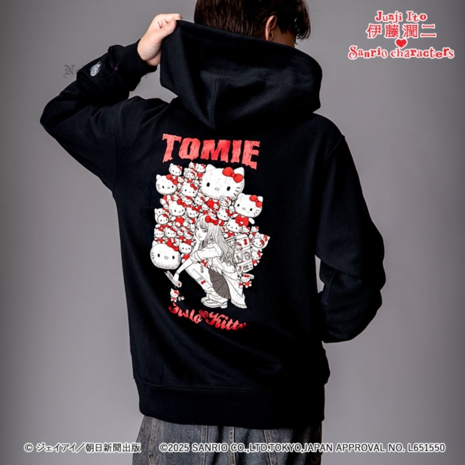 伊藤潤二×サンリオキャラクターズ パーカー ギャル富江×ハローキティ (7)_結果.jpg